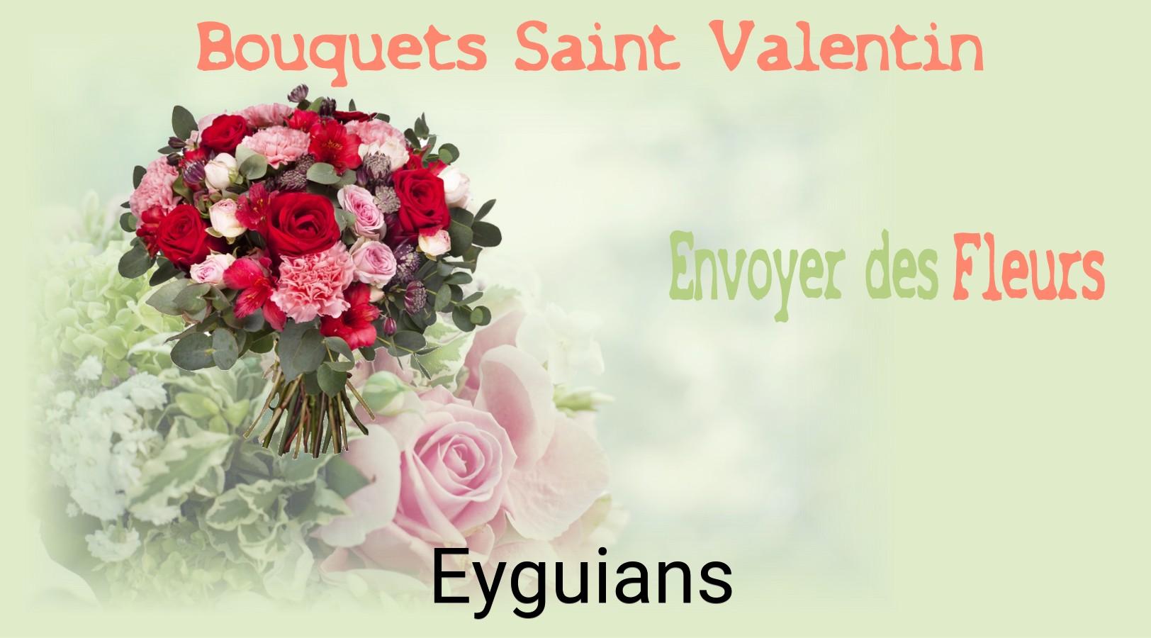 Roses de Saint-Valentin livrées à Eyguians